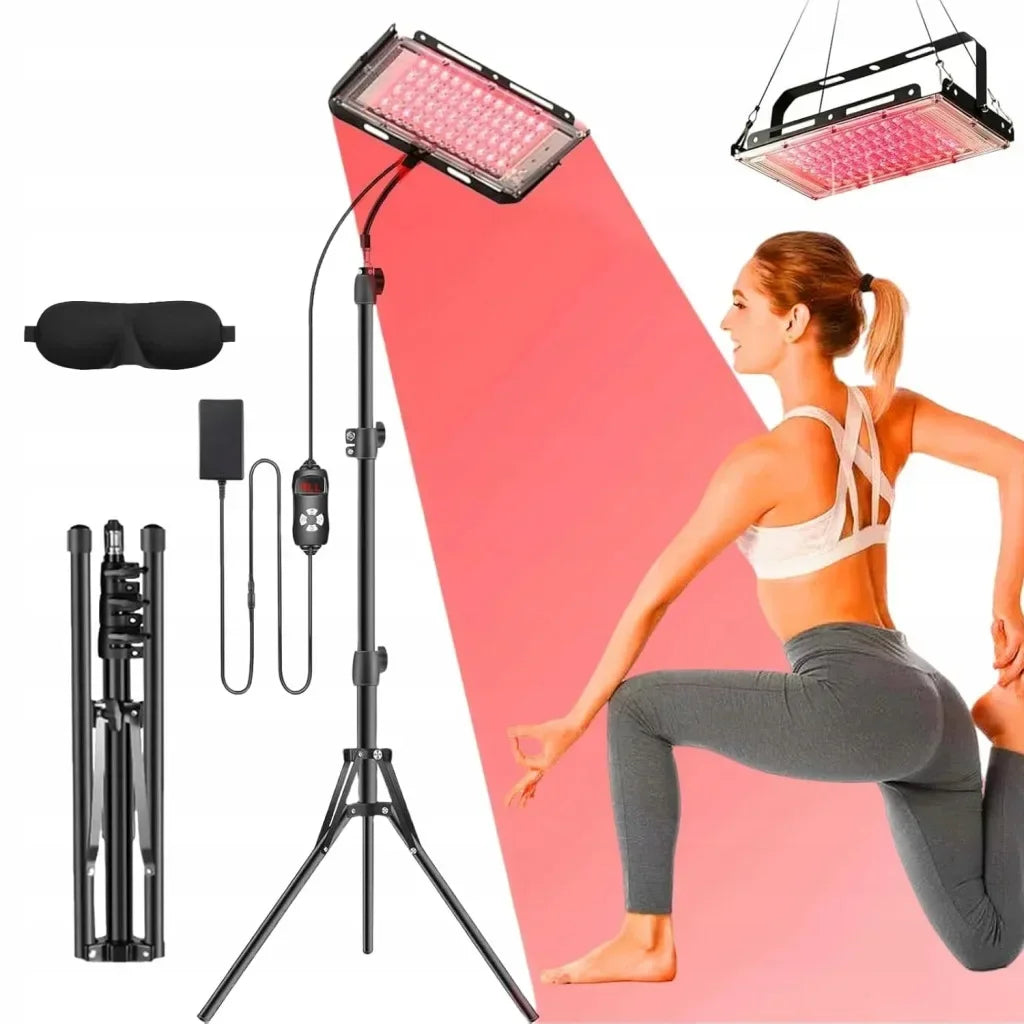 Lampe Luminothérapie Rouge 96 LED – Corps Entier 660nm & 850nm