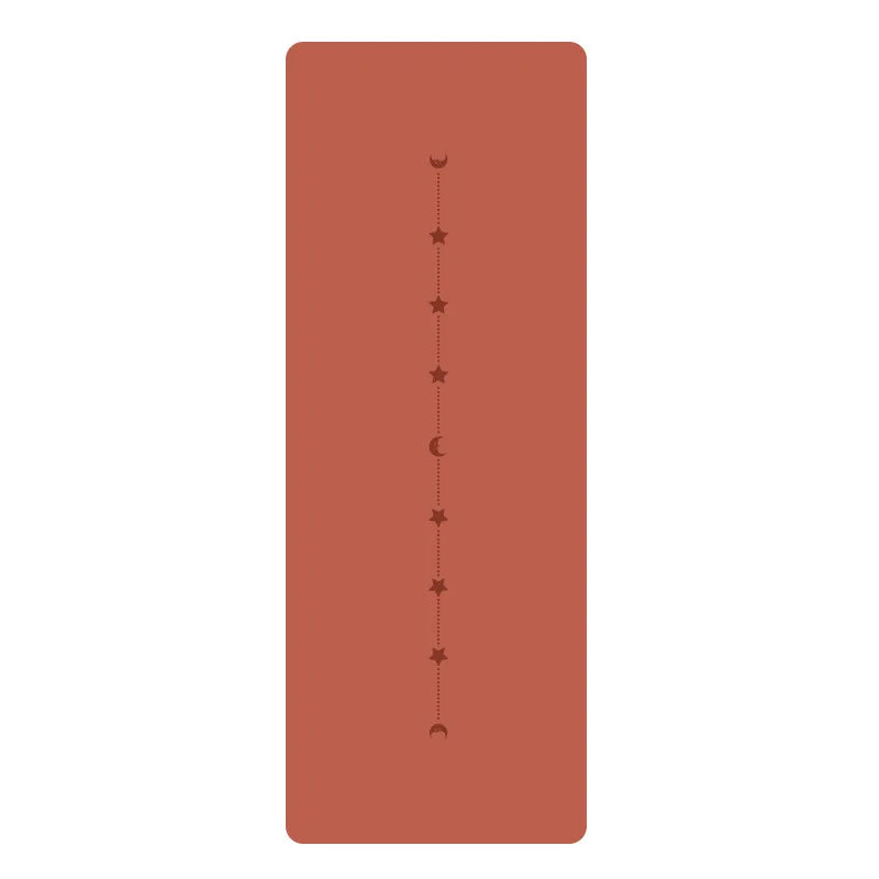 Tapis de yoga en caoutchouc naturel PU version Xingyue, tapis de yoga épais antidérapant pour le sport et le fitness