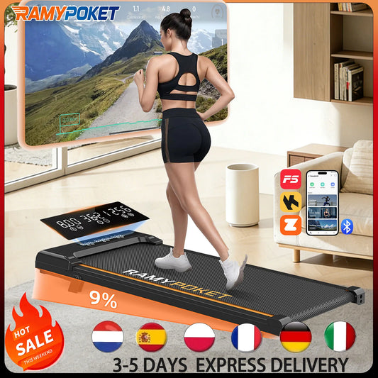 WalkForce™ Pro – Tapis de Marche Pliable Inclinable