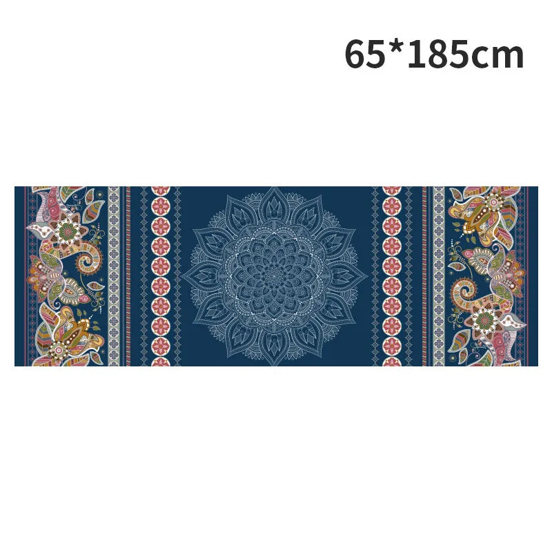 Serviettes de magasin de yoga Serviette de yoga portable antidérapante Ambiante Portable Impression numérique Serviette de yoga Lingettes Serviette de refroidissement de piscine