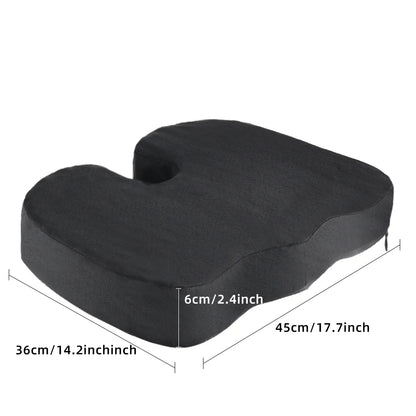 Coussin Siège Ergonomique – Soulagement Coccyx & Fessiers