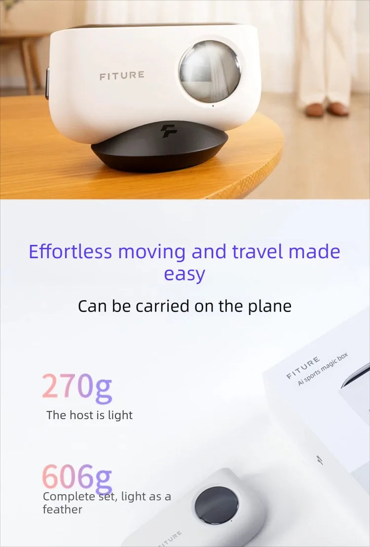 Boîte magique de fitness AI, exercice intelligent par stimulation sensorielle, projection TV, console de jeu, machine de danse, équipement de fitness à domicile
