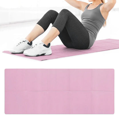 Tapis De Yoga EVA De 4 MM D'Épaisseur Couverture De Tapis De Fitness De Sport Antidérapant Pour L'Exercice De Yoga Et De Pilates Tapis De Gymnastique Équipement De Fitness