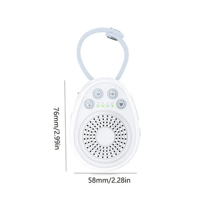 Machine à Bruit Blanc Portable Bébé – 20 Sons, Rechargeable USB