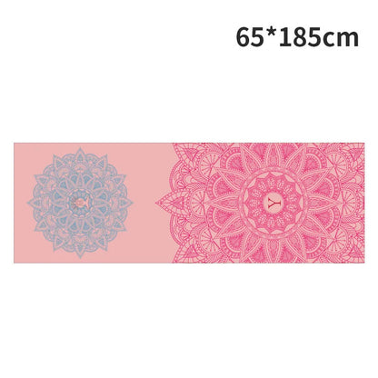 Serviettes de magasin de yoga Serviette de yoga portable antidérapante Ambiante Portable Impression numérique Serviette de yoga Lingettes Serviette de refroidissement de piscine
