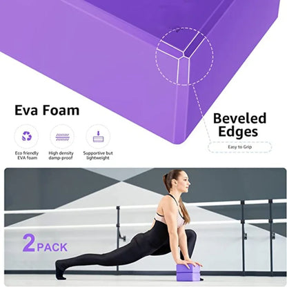 Renfort de Massage de méditation, bloc de Yoga, libération myofasciale, accessoires de Pilates, Cubes d'emballage, exercice à domicile, entraîneur de gymnastique