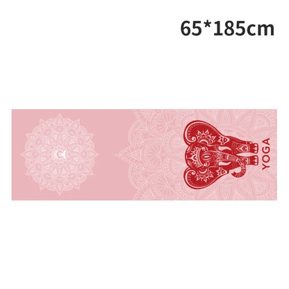 Serviettes de magasin de yoga Serviette de yoga portable antidérapante Ambiante Portable Impression numérique Serviette de yoga Lingettes Serviette de refroidissement de piscine