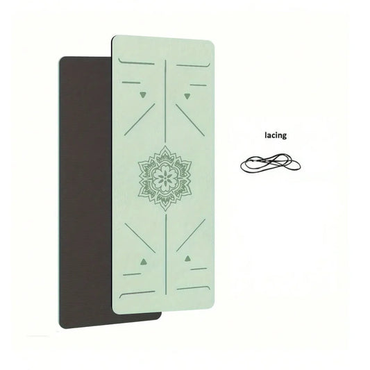 Tapis de yoga antidérapants, tapis de fitness Pilates, tapis de yoga écologiques pour femmes et tapis d'exercice adaptés aux entraînements à domicile