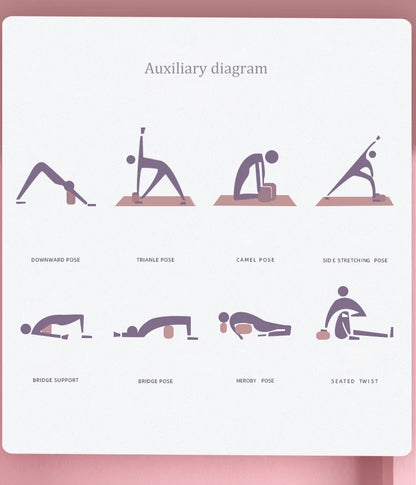Renfort de Massage de méditation, bloc de Yoga, libération myofasciale, accessoires de Pilates, Cubes d'emballage, exercice à domicile, entraîneur de gymnastique