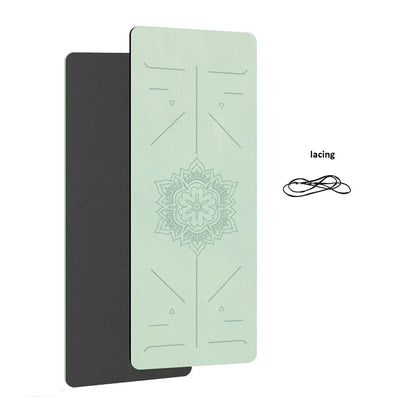 Tapis de yoga antidérapants, tapis de fitness Pilates, tapis de yoga écologiques pour femmes et tapis d'exercice adaptés aux entraînements à domicile