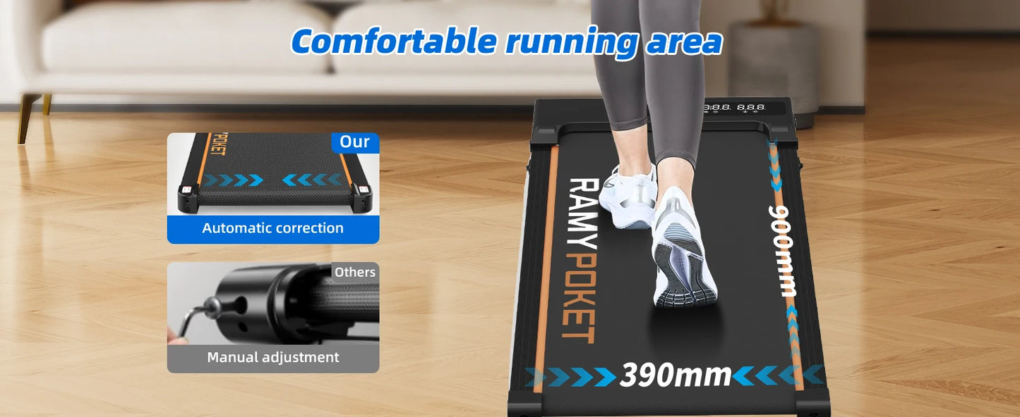 WalkForce™ Pro – Tapis de Marche Pliable Inclinable