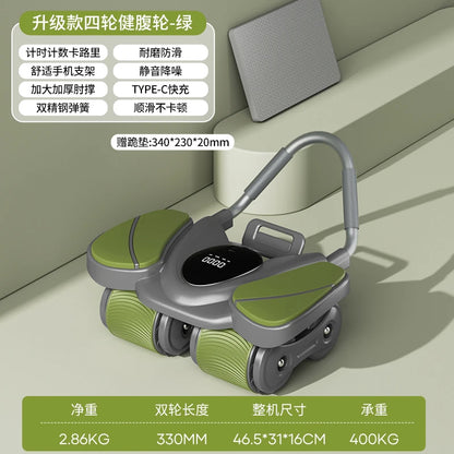 CoreRoller™ – Roue Abdominale à Rebond Automatique