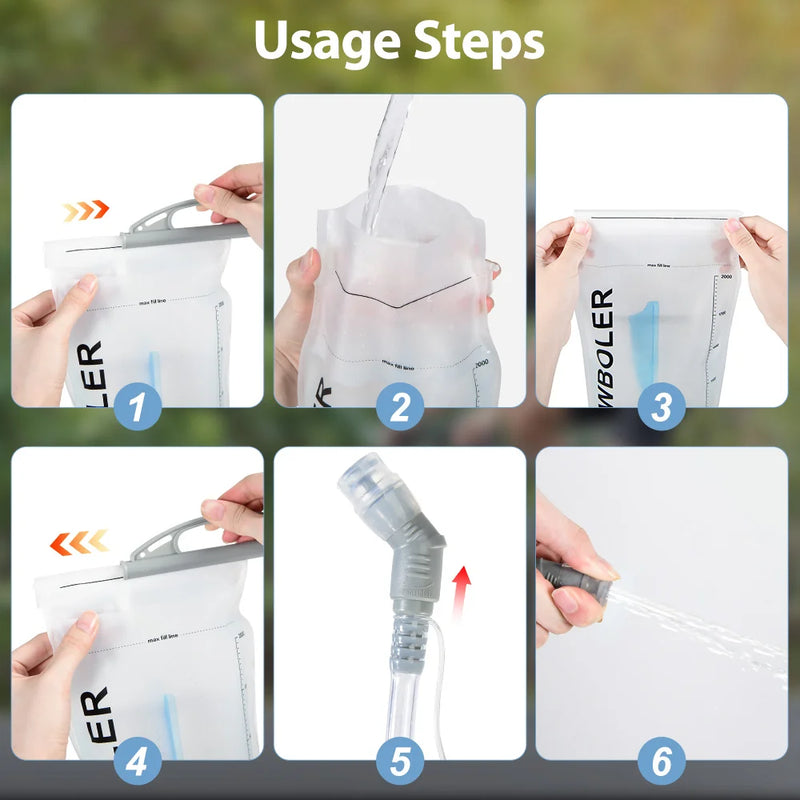 HydraFlow™ – Poche à Eau d'Hydratation | Running, Vélo, Rando