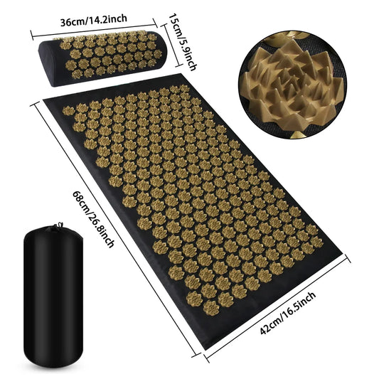 Tapis Acupression Lotus Spike – Massage Dos & Cou
