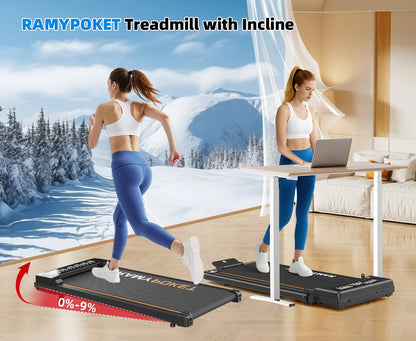 WalkForce™ Pro – Tapis de Marche Pliable Inclinable