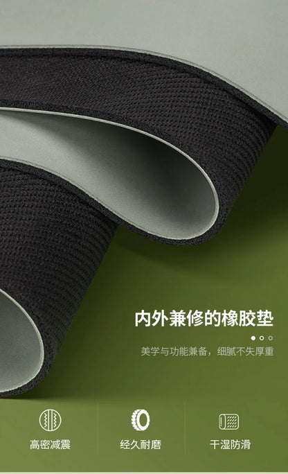 Tapis de yoga en caoutchouc naturel PU version Xingyue, tapis de yoga épais antidérapant pour le sport et le fitness