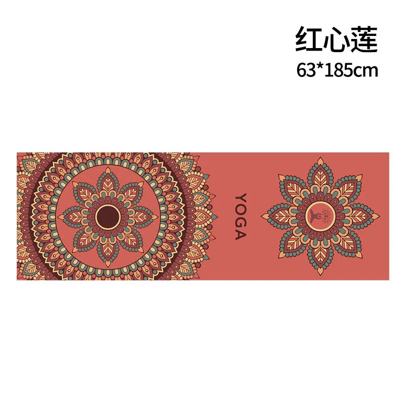 Serviettes de magasin de yoga Serviette de yoga portable antidérapante Ambiante Portable Impression numérique Serviette de yoga Lingettes Serviette de refroidissement de piscine
