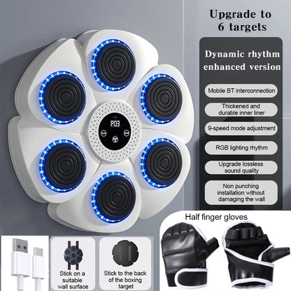 Machine de boxe itude intelligente pour adultes et enfants, entraînement sportif, fitness, entraînement à domicile, entraînement de réponse, cible murale, nouveau