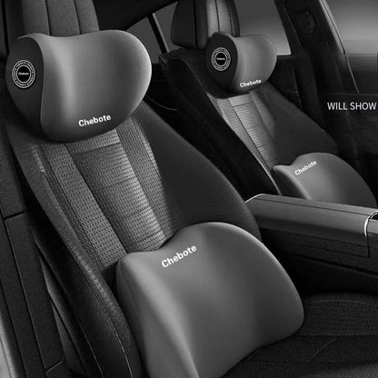 Kit Oreillers Ergonomiques Voiture – Cou & Lombaire 2-en-1