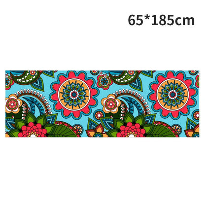Serviettes de magasin de yoga Serviette de yoga portable antidérapante Ambiante Portable Impression numérique Serviette de yoga Lingettes Serviette de refroidissement de piscine