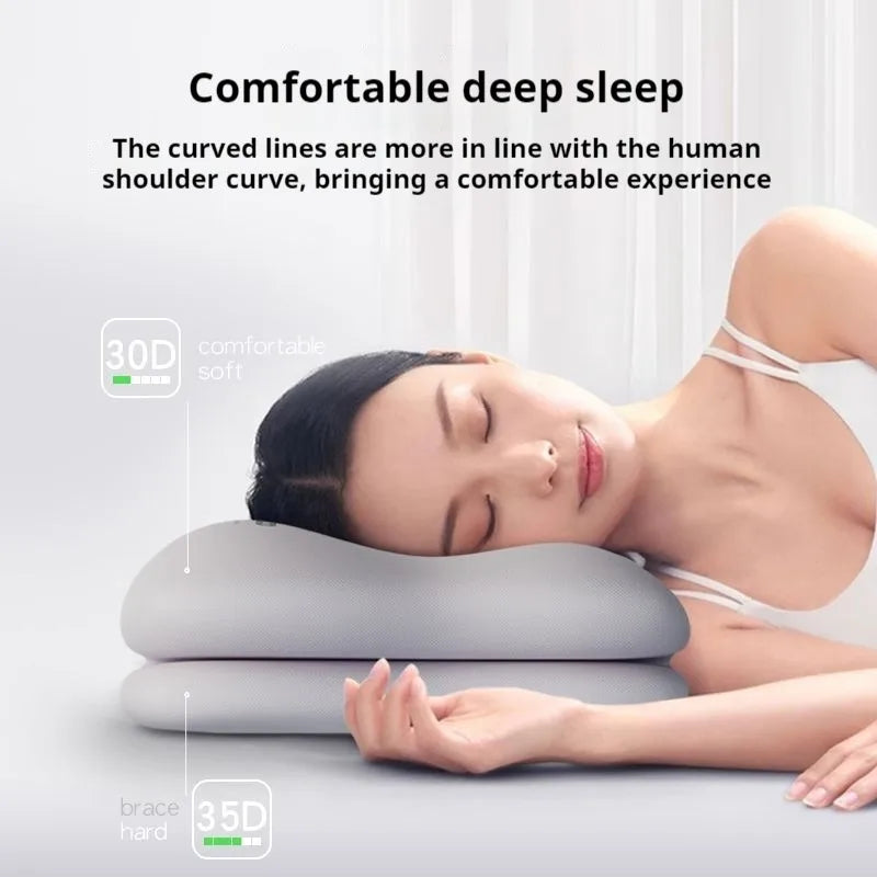 Oreiller Ergonomique Mousse Mémoire – Sommeil Profond & Zéro Pression