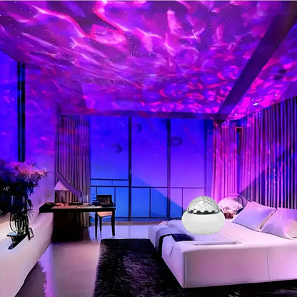 Projecteur Aurora RGB – Lumière Atmosphère 360° USB