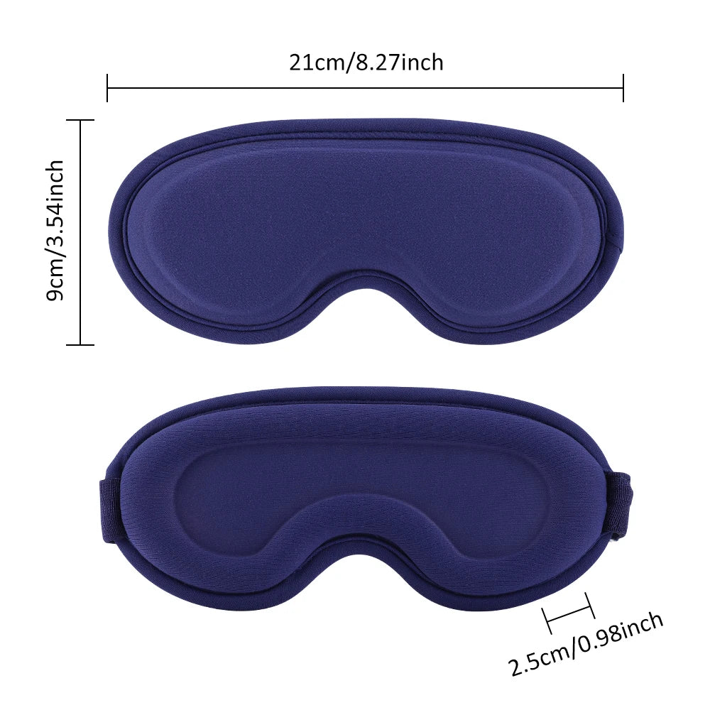 Masque Oculaire Chauffant USB 3D – Massage Vibrant & Anti-Fatigue
