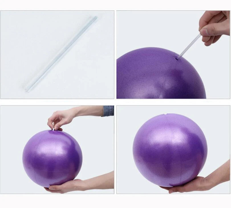 Mini ballon de Yoga, 25cm, fitness, Pilates, optique, VPN, résistant à la pression, PVC antidérapant, entraînement à domicile