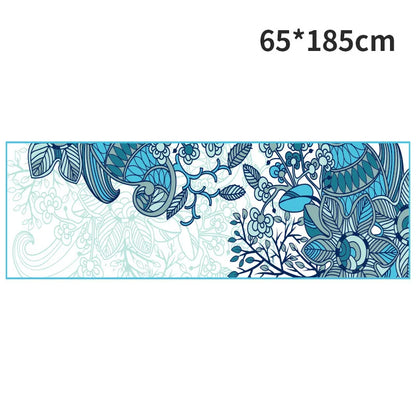 Serviettes de magasin de yoga Serviette de yoga portable antidérapante Ambiante Portable Impression numérique Serviette de yoga Lingettes Serviette de refroidissement de piscine
