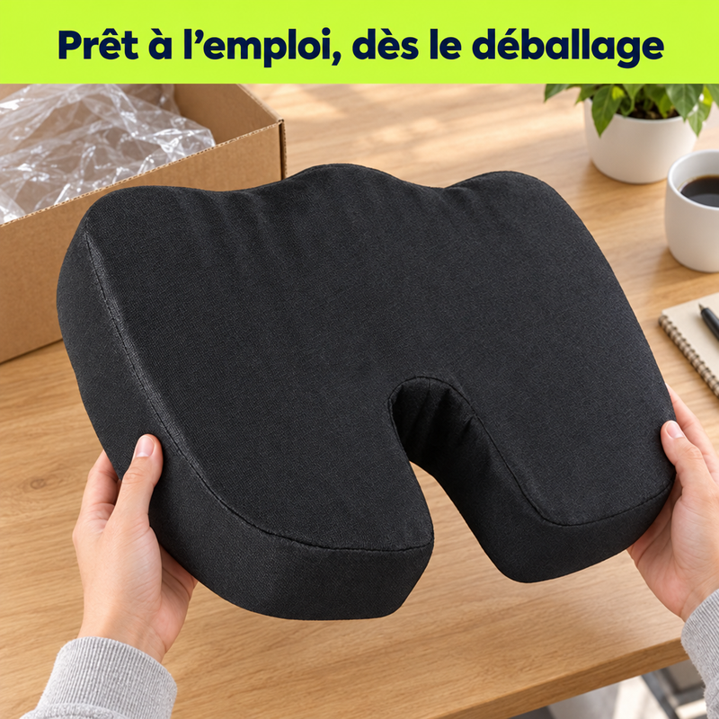 Déballage du coussin d'assise ergonomique SitEase