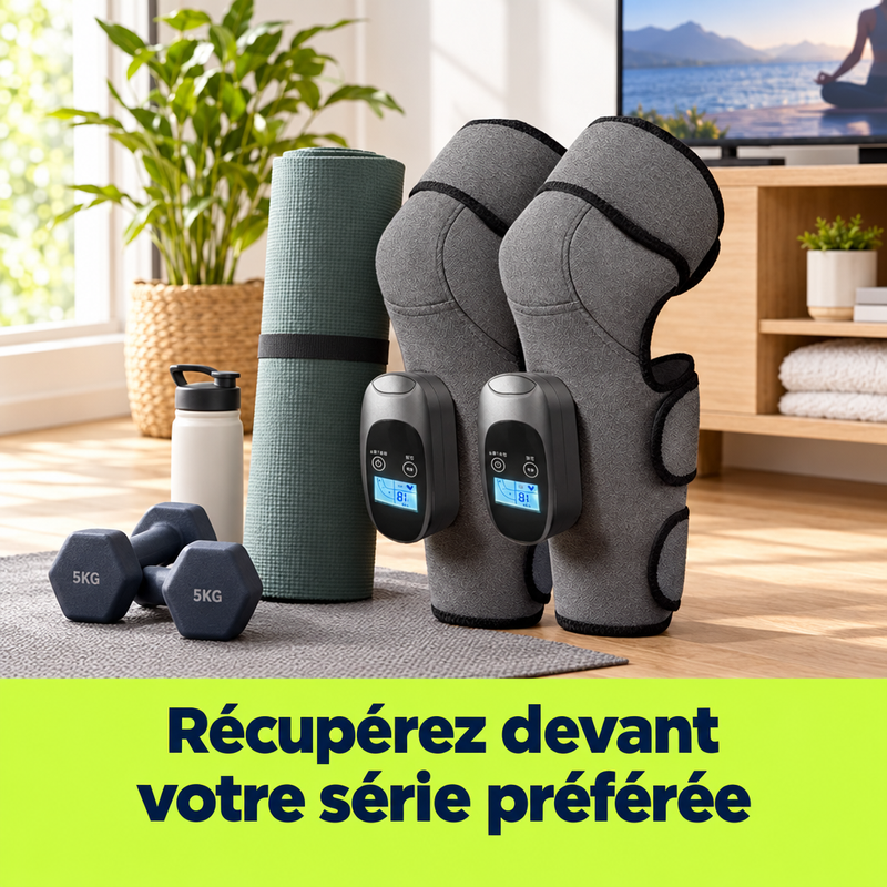 Récupérez devant votre série préférée avec les bottes de compression PressoFlow