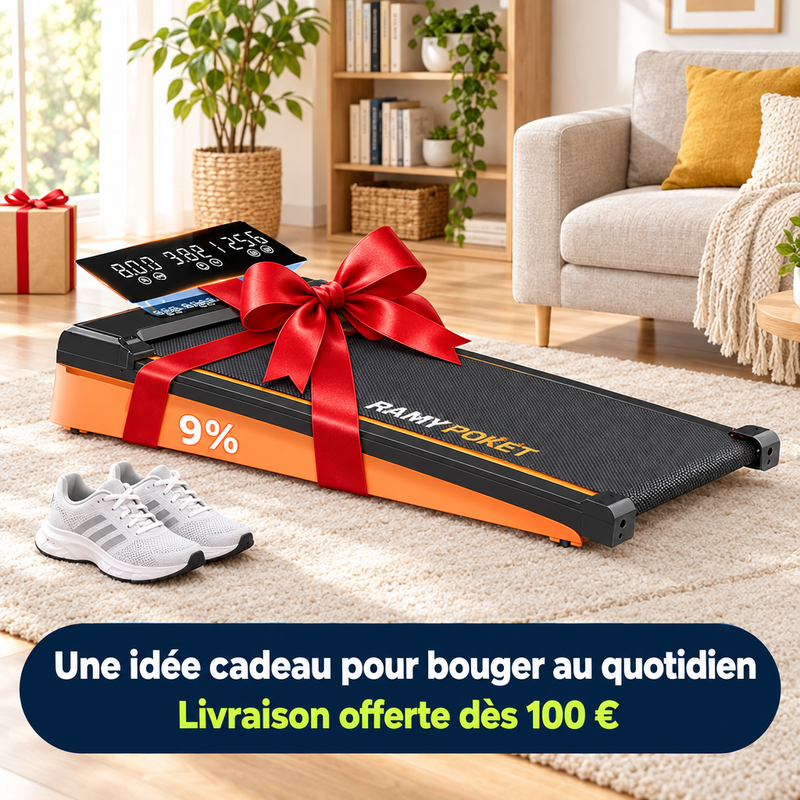 Idée cadeau pour bouger au quotidien : tapis de marche WalkForce Pro, livraison offerte dès 100 €