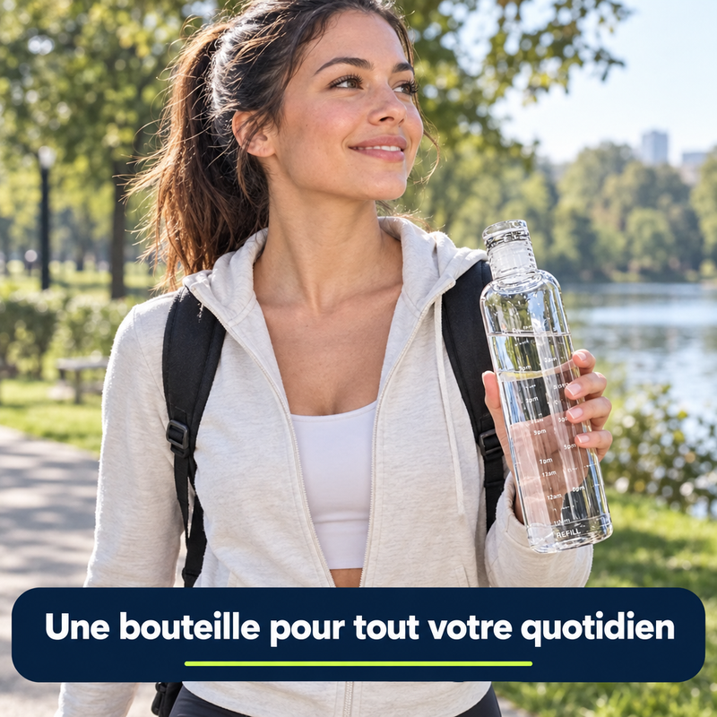Une bouteille pour tout votre quotidien : TimeSip