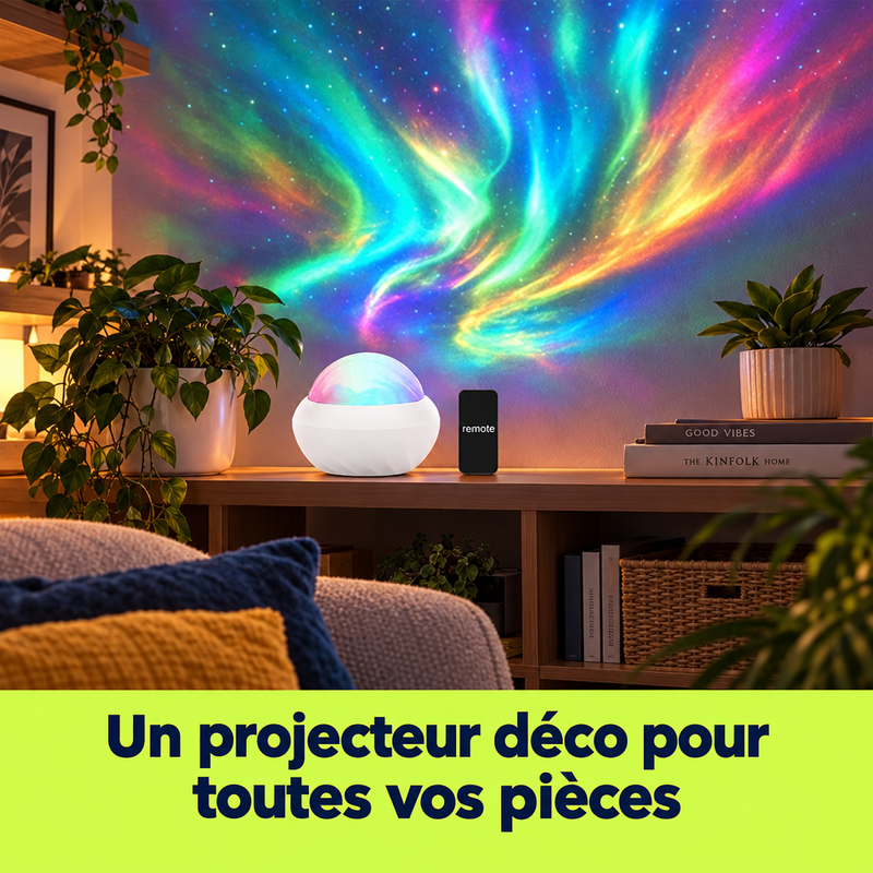 Un projecteur déco pour toutes vos pièces : AuroraGlow
