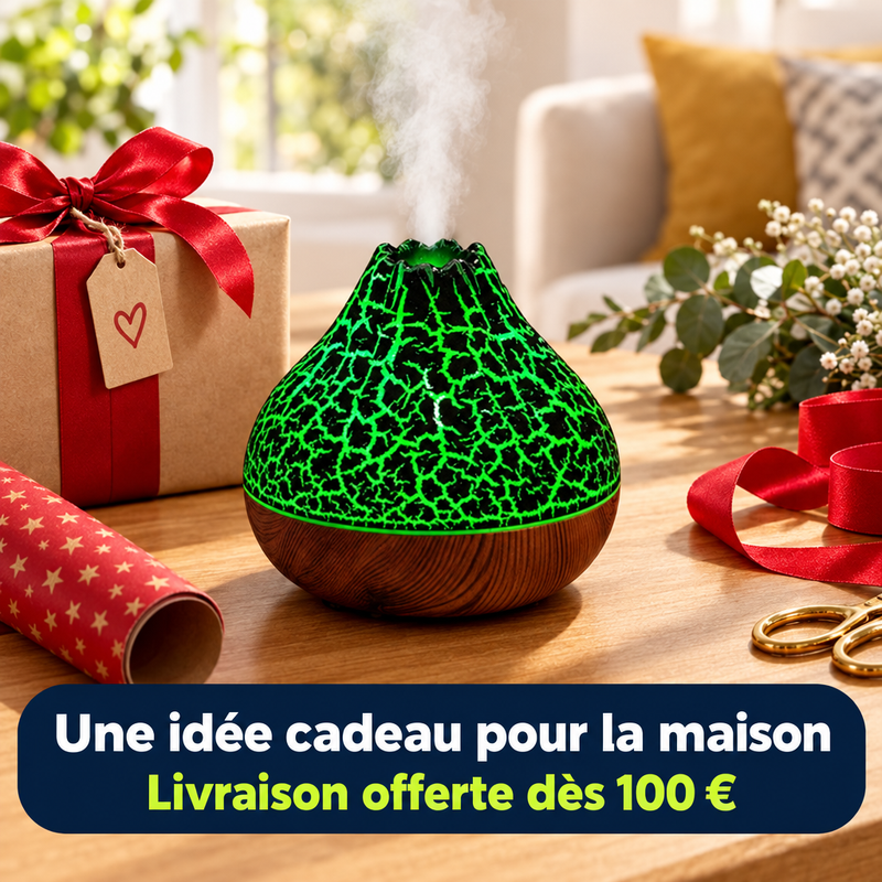 Idée cadeau pour la maison : humidificateur VolcanMist, livraison offerte dès 100 €