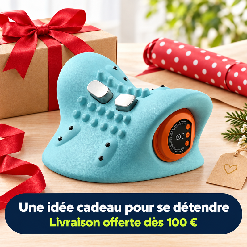 Idée cadeau pour se détendre : CerviRelief Max, livraison offerte dès 100 €