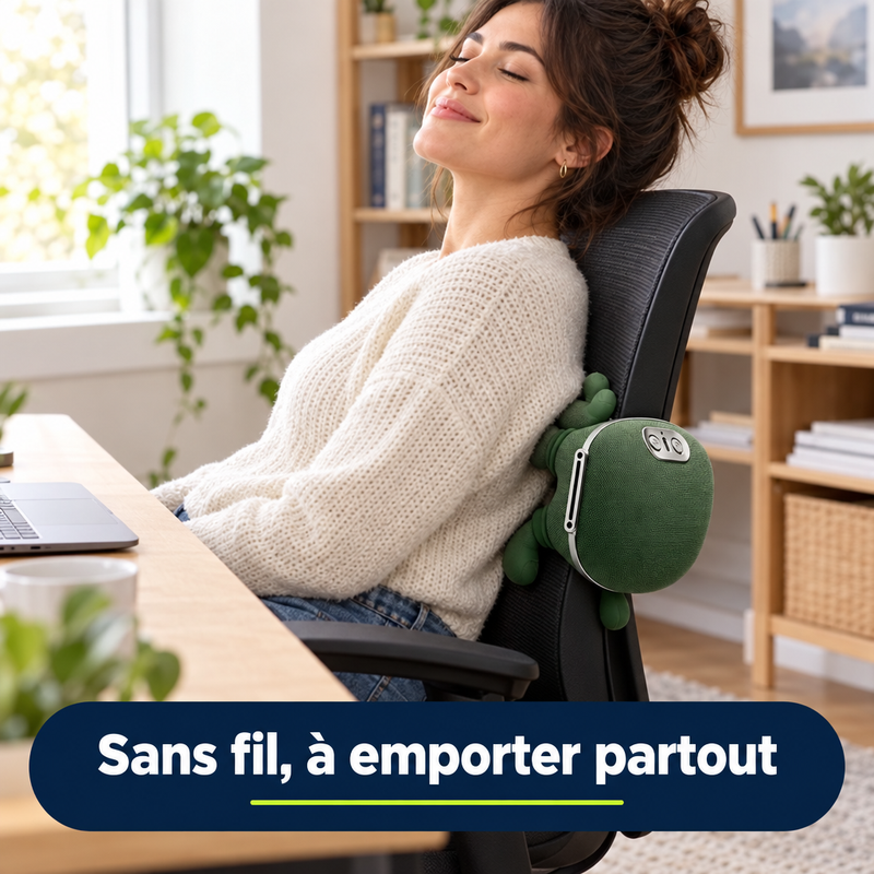 Masseur ZenKnot Pro sans fil, à emporter partout