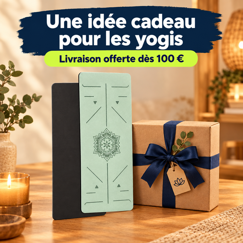 Idée cadeau pour les yogis : tapis de yoga ZenMat™ - livraison offerte dès 100 €