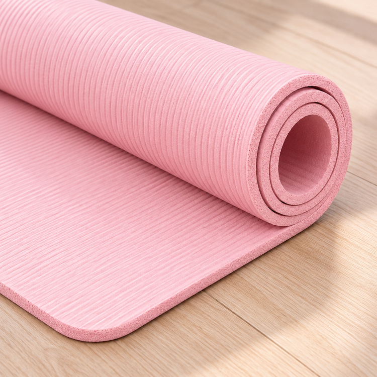 CloudMat™ – Tapis de Yoga NBR 8 mm | Épais et Confortable